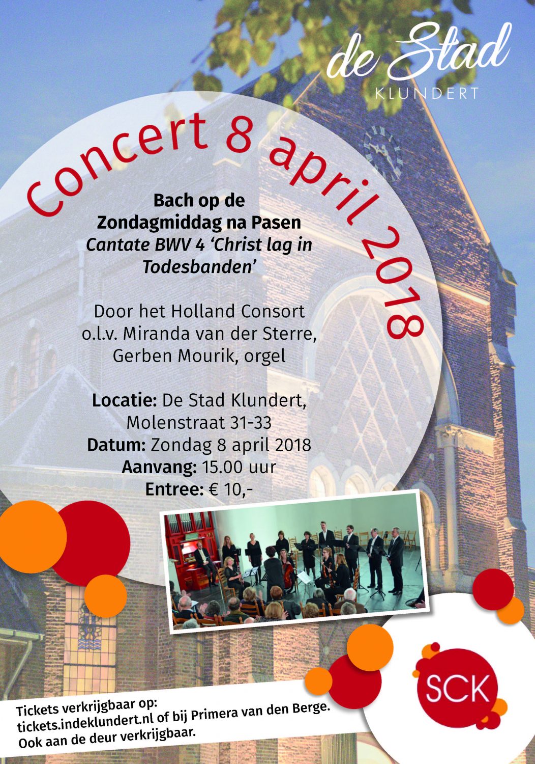 Poster Bach 8 april